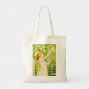 Bolsa Tote Sacola de Robette do absinto de Alphonse Mucha