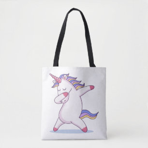 Bolsa Tote Sacola de toque ligeiro do unicórnio