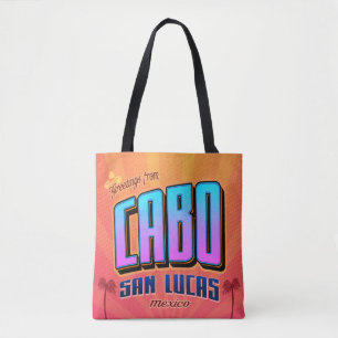 Bolsa Tote Sacola de toques do Cabo San Lucas México