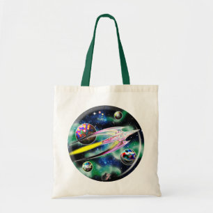 Bolsa Tote Sacola de vidro de Rocket