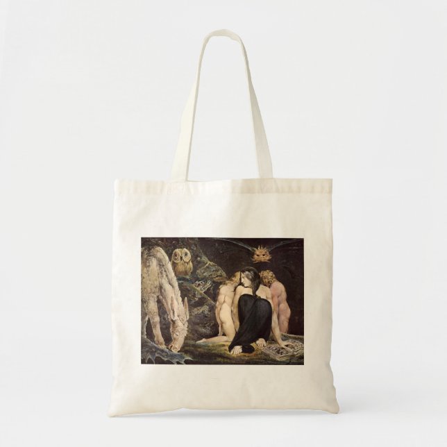 Bolsa Tote Sacola de William Blake Hecate (Frente)