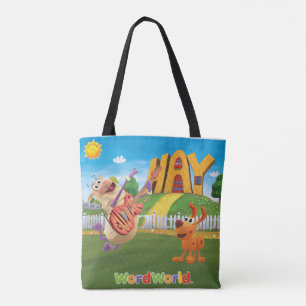 Bolsa Tote Sacola de WordWorld