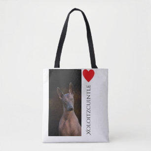 Bolsa Tote Sacola de Xoloitzcuintle