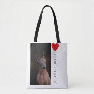 Bolsa Tote Sacola de Xoloitzcuintle