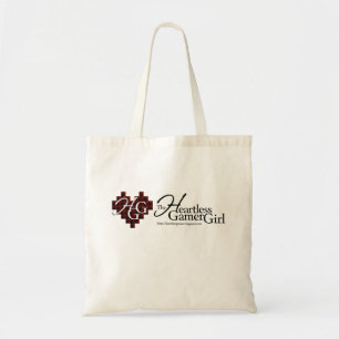 Bolsa Tote Sacola desapiedado do logotipo da menina do Gamer