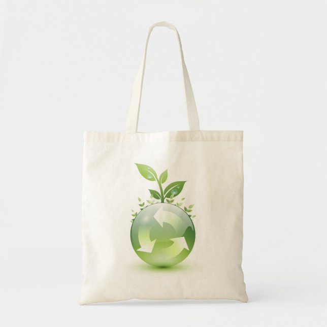 Bolsa Tote Sacola desenvolvimento sustentável (Frente)