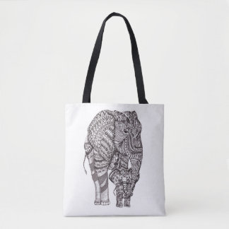 Bolsa Tote Sacola do amor do elefante