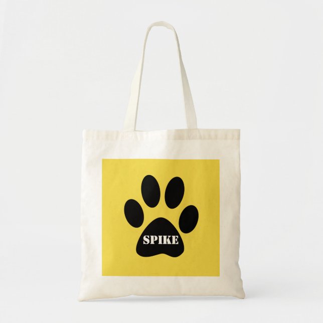 Bolsa Tote Sacola do animal de estimação personalizada (Frente)