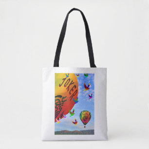 Bolsa Tote Sacola do balão do Mah Jongg