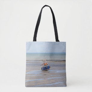 Bolsa Tote Sacola do barco na maré baixa