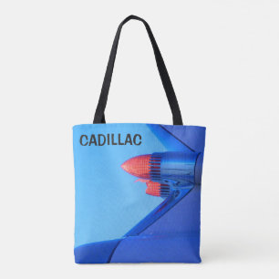 BOLSA TOTE SACOLA DO CADILLAC DO VINTAGE