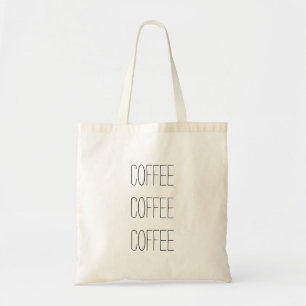Bolsa Tote Sacola do café do café do café