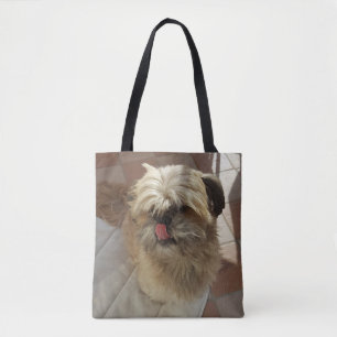 Bolsa Tote Sacola do cão de Shih Tzu
