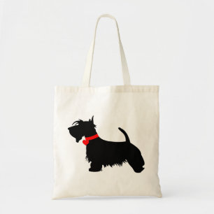 Bolsa Tote Sacola do cão do Scottie