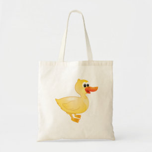 Bolsa Tote "Sacola do caráter do pato do selo pequeno do amo