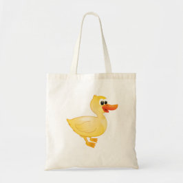 Bolsa Tote "Sacola do caráter do pato do selo pequeno do amor
