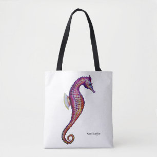 Bolsa Tote sacola do cavalo marinho