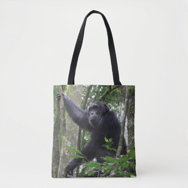 Bolsa Tote Sacola do chimpanzé (Frente)