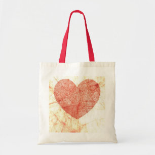 Bolsa Tote Sacola do coração do orçamento