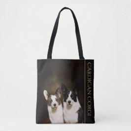 Bolsa Tote Sacola do Corgi do casaco de lã