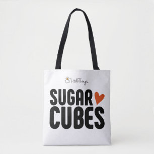 Bolsa Tote Sacola do cubo do açúcar com o bebê do cubo do