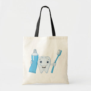 Bolsa Tote Sacola do dente e da escova de dentes