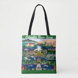 Bolsa Tote Sacola do desfiladeiro do Rio Columbia