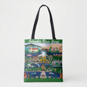 Bolsa Tote Sacola do desfiladeiro do Rio Columbia