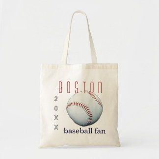 Bolsa Tote Sacola do fã de basebol de Boston