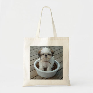 Bolsa Tote Sacola do filhote de cachorro de Shih Tzu