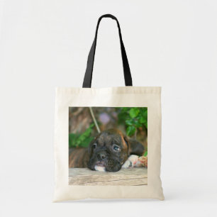 Bolsa Tote Sacola do filhote de cachorro do pugilista