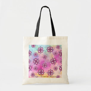 Bolsa Tote Sacola do fundo da aguarela do teste padrão de