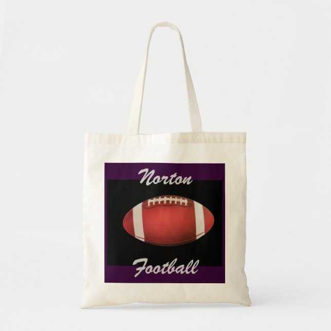Bolsa Tote Sacola do futebol de Norton (Frente)
