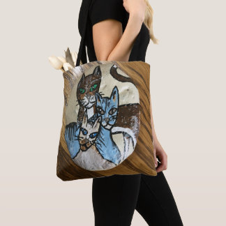 Bolsa Tote Sacola do gato