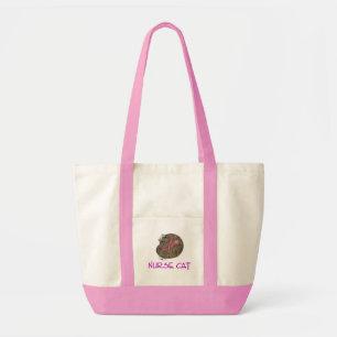 Bolsa Tote Sacola do gato da enfermeira
