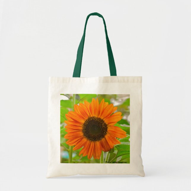 Bolsa Tote Sacola do girassol (Frente)