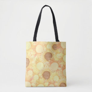 Bolsa Tote Sacola do girassol da luz do sol