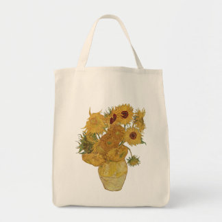 Bolsa Tote Sacola do girassol de Vincent van Gogh