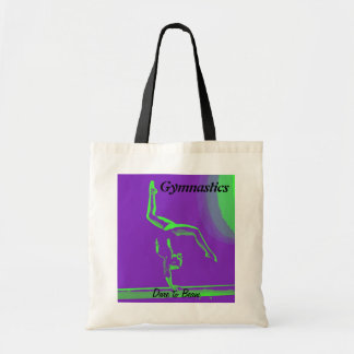 Bolsa Tote Sacola do Gymnast - "desafio ao feixe "