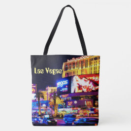 Bolsa Tote Sacola do impressão da tira de Las Vegas toda
