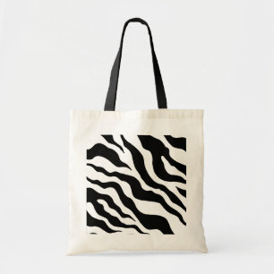 Bolsa Tote Sacola do impressão da zebra