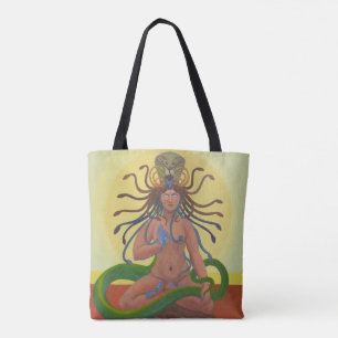 Bolsa Tote Sacola do impressão do costume do Medusa toda
