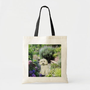 Bolsa Tote Sacola do jardim da caniche