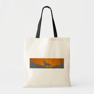 Bolsa Tote Sacola do lobo do urro