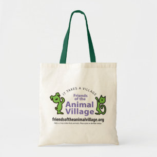 Bolsa Tote Sacola do logotipo de FAV