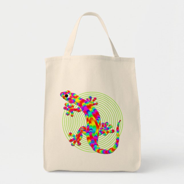 Bolsa Tote Sacola do mantimento da salamandra de Sidney do (Frente)