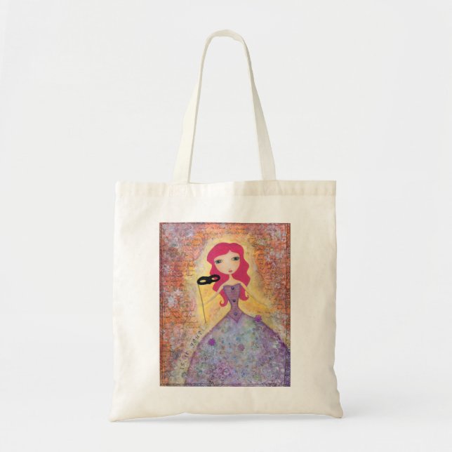 Bolsa Tote Sacola do mascarada de "Emily" (Frente)
