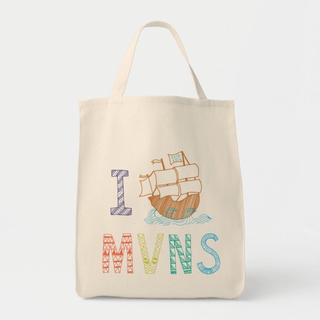 Bolsa Tote Sacola do navio de pirata de MVNS 2015/2016 (Frente)