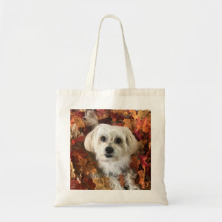Bolsa Tote Sacola do outono de Morkie