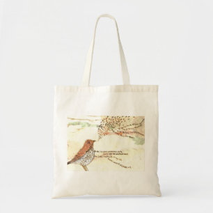 Bolsa Tote Sacola do pássaro de Wordsworth